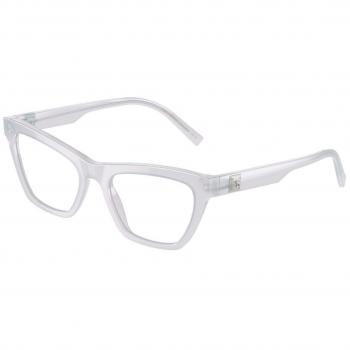 Dolce & Gabbana DG3359 3420 Armazones para Mujer Blancas con lentes recetados de 53 mm