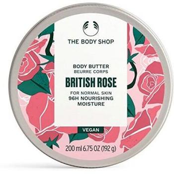 Manteca Corporal British Rose de The Body Shop - Cuidado Corporal 200 ml con fragancia a rosa