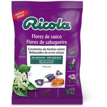 Ricola Caramelos de Flor de Sauco Sin Azúcar Bolsa 70g