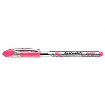Schneider – Juego de 5 bolígrafos de punta redonda Slider Basic PTE Extra Large Rosa