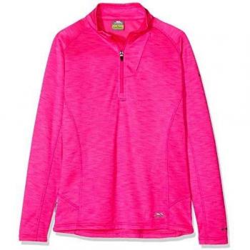 Trespass Forro Polar Fairford para Mujer., Mujer, FAFLFLK10001_PGMXS, Marga Rosa Brillante, XS