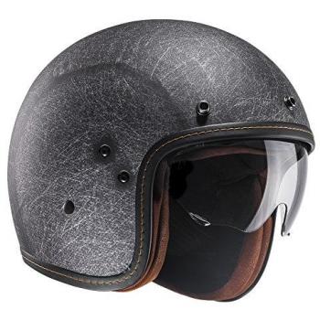 HJC 165830 M Casco Moto, Negro, M