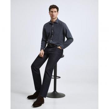 Camisa sport cuadros de invierno Classic Fit de hombre Emidio Tucci
