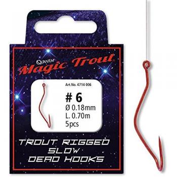 Magic Trout Rigged Slow Death Líder anzuelos