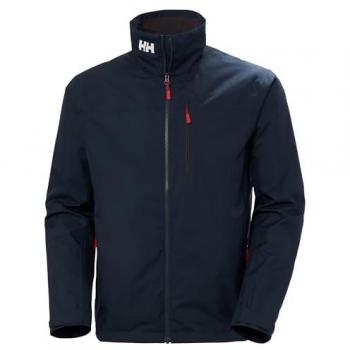 Helly Hansen Men's Crew 2.0 Waterproof Jacket, Navy, 3XL