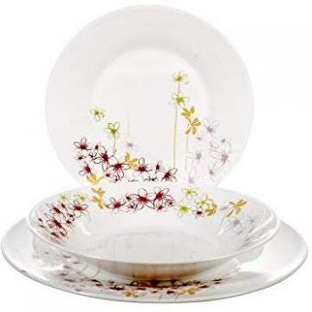Luminarc Ipomee Vajilla de 18 Piezas, Multicolor, 30 cm
