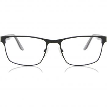 Gafas Anti-Azules Rectangulares Montura Completa Metálica Negras para Hombre - SmartBuy Collection