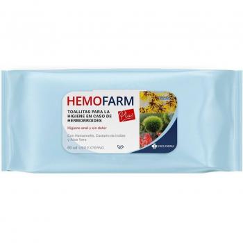 Hemofarm Plus Toallitas Higiene Anal 60 Unidades