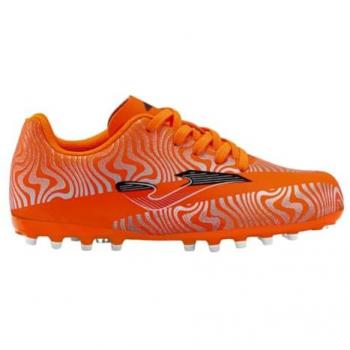 Joma Botas de Fútbol Evolution AG, Cesped Artificial, Sintetico, Junior, Naranja, 33 EU
