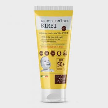Crema Solar para Niños con Protección SPF50+ y Extracto de Copos de Arroz 100ml