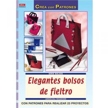 Serie bolsos nº 3. ELEGANTES BOLSOS DE FIELTRO