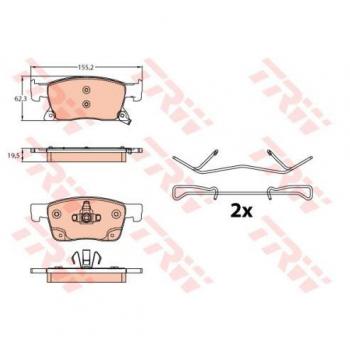 TRW GDB2139 Brake Pads