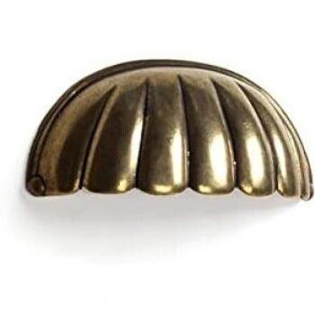 TIRADOR CONCHA 64 MM CUERO VIEJO