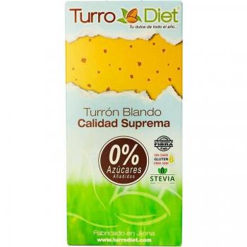 Turrón de Almendra Blando Sin Azúcar TurroDiet 150g