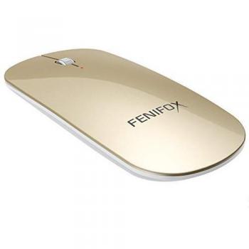 Raton Inalámbrico Portatil, Fenifox Bluetooth Ultrafino Recargable Optico Mini Silencioso Ratones Wireless Para Ordenador Pc Mac Macbook Pro Notebook Tablet