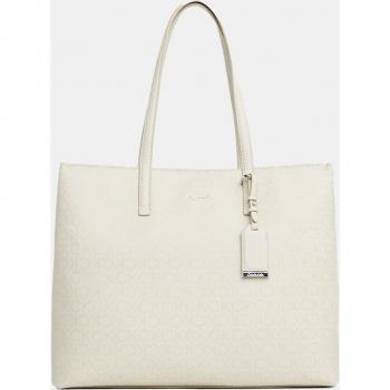 Calvin Klein CK Must Shopper Bag, Handbag, Female, Beige, Size: ONE SIZE