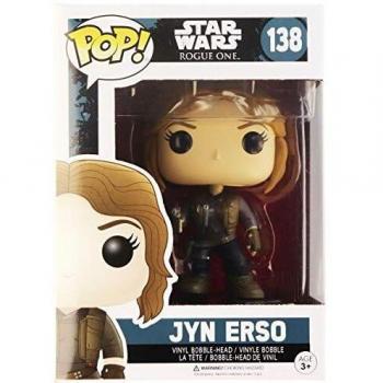 Funko Jyn ERSO Figura de Vinilo, colección de Pop, seria Star Wars Rogue One, Multicolor