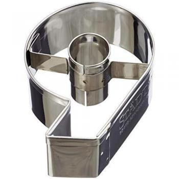 Staedter Molde para Galletas, Plata, 6,5 cm, Acero Inoxidable, Plateado, 30 x 30 x 30 cm