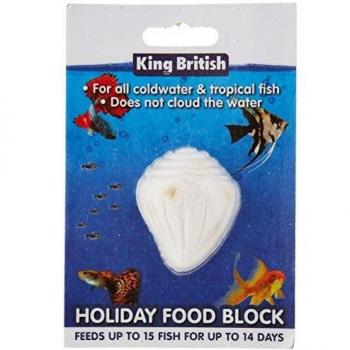 King British Bloque de Comida para Peces de Vacaciones