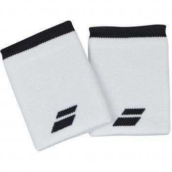 Babolat Logo Jumbo Wristband Muñequera, Adultos Unisex, White/Rabbit