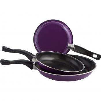 Quid Astra - Set de 3 sartenes, con dimensiones de 18, 20 y 24 cm