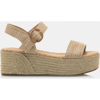 Sandalias de mujer Mustang en textil con plataforma