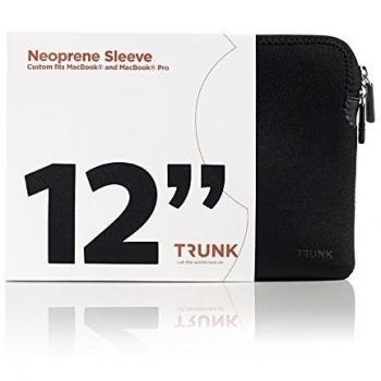 Trunk Sleeve - Funda de Neopreno para Apple MacBook 12, Color Negra