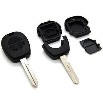 Nissan - Carcasa con mando a distancia para llave compatible con Nissan Terrano, X-Trail, Cargo, Serena, Almera y Micra