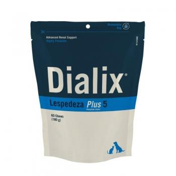 Dialix Lespedeza Plus 5 Renal Support Supplement 60 Chews for Dogs and Cats