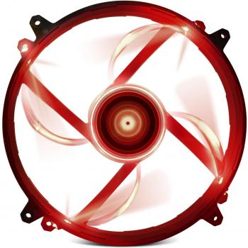 NZXT FZ 200mm LED Low Noise Case Fan Red : RF-FZ-20S-R1