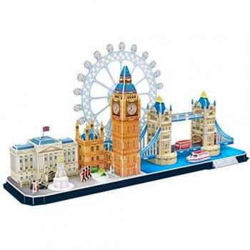 World Brands London, Puzzles para Adultos y Niños, Maquetas para Montar, Rompecabezas 3D, Regalos Divertidos, Cultura, Viajar Desde Casa