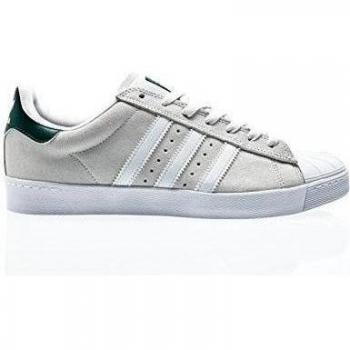 Adidas Superstar Vulc ADV Crystal White/White/Green 10uk