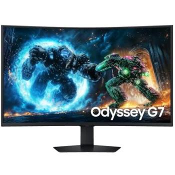 Monitor Gaming Samsung Odyssey G7 37 Curvo UHD 4K 165Hz 1ms VA Negro
