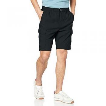 Volcom Draft Cargo Short Pantalón Corto, Hombre, Black, XS