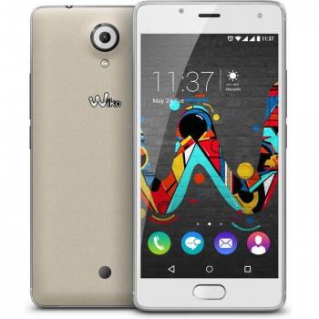 Smartphone Wiko U Feel Blanco 5 HD, 4G LTE, RAM 3GB, 16GB, Cámara 13MP, Doble SIM, Android 6