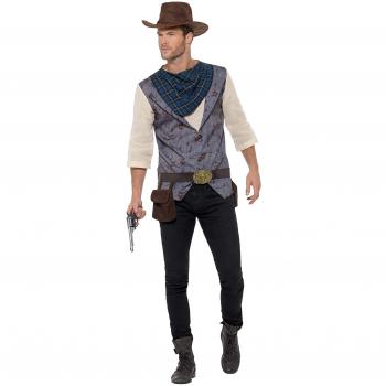 Disfraz de Vaquero Rudo para Hombre - Talla M