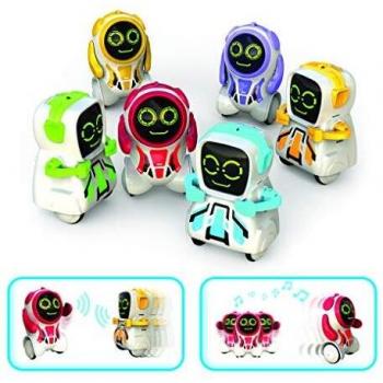 Silverlit- Pokibot Mini Robot - Assortiment Aléatoire, Color al&eacuteatoire