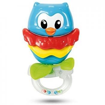 Clementoni 17160 - Sonajero Pequeño búho Multicolor