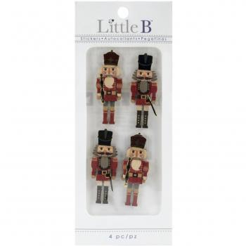 Little B Mini Stickers-Classic Nutcrackers