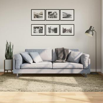 Alfombra Shaggy Modern Gold 160x230 cm