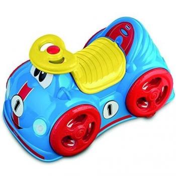 Chicco All Around, Coche Correpasillos Infantil con Bocina, Ruedas Giratorias 360⁰ y Compartimento de Almacenaje – Juguetes para Niños de 1 a 3 Años, Máx. 20 Kg, Color Azul
