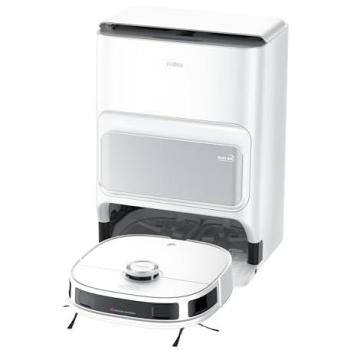Midea Robot Aspirador V12 - Húmedo y Seco - 5200 mAh - Capacidad de Polvo 3 L - 5000 Pa - Blanco