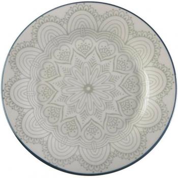 Plato de Postre Makana de Porcelana Elegante para Accesorios de Mantelería