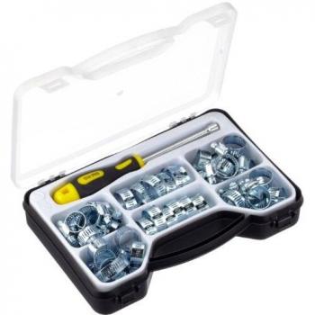 Mannesmann M60046 - Estuche con abrazaderas surtidas