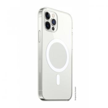 Funda Transparente MagStick Jelly para iPhone 15