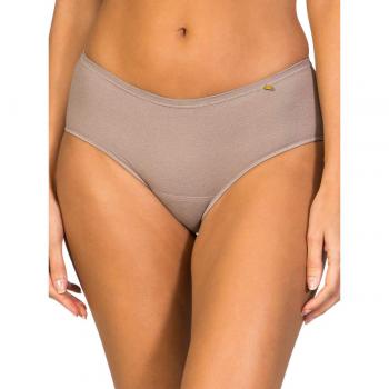 ZD ZERO DEFECTS Braga Culotte para Mujer Hilode Soja- Color Visón - Talla 40