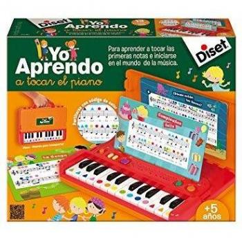 Diset - Yo aprendo a tocar el piano, Juguete educativo a partir de 5 años