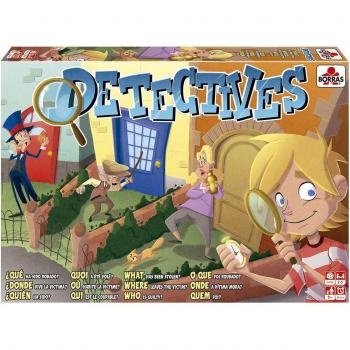 Educa Borrás Detectives Juego de Mesa de Investigación Familiar