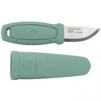 Cuchillo de Caza Eldris LightDuty™ con Hoja de Acero Inoxidable Sandvik 12C27 y Mango TPE-Caucho - Color Verde Menta