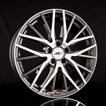 Llanta Aez Panama Dark 7,5x19 5x112 Et32 66.6 Gun Metal Polish